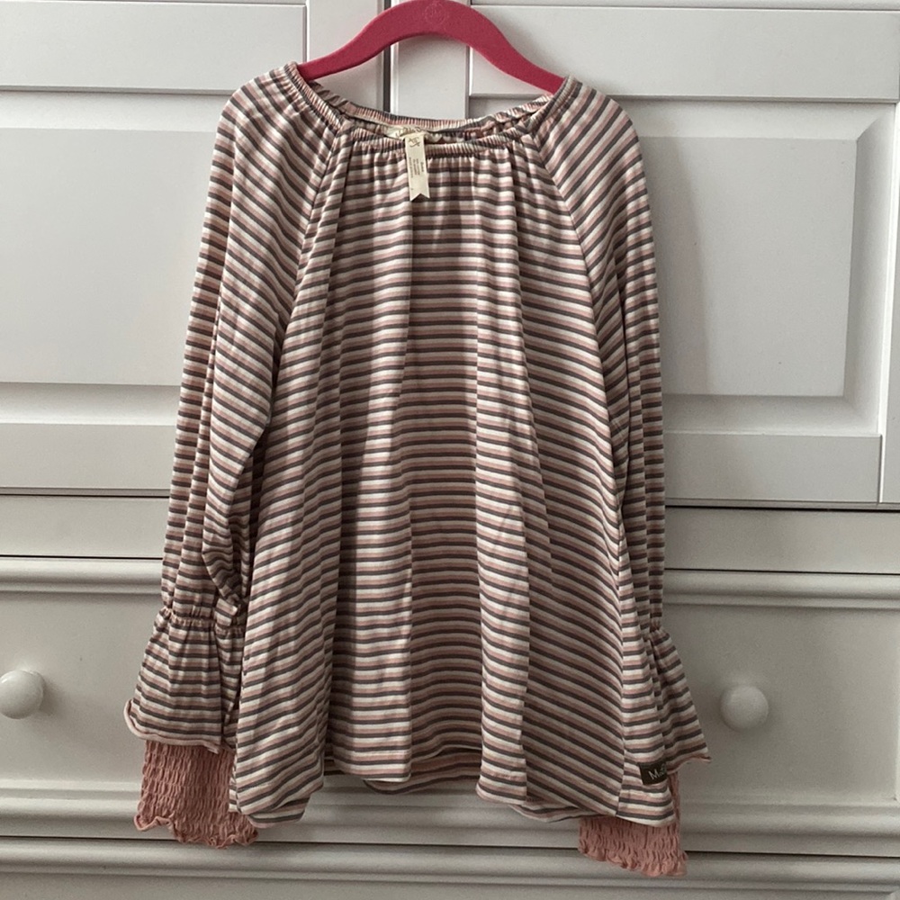 EUC Matilda Jane Size 10 Striped Top